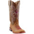 Ferrini Studded Embroidered Cowgirl Cowboy Womens Size 7 B Dress Boots 8299310