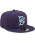 Фото #2 товара Men's Navy Brooklyn Cyclones Authentic Collection 59FIFTY Fitted Hat