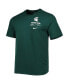Фото #4 товара Men's Green Michigan State Spartans Team Practice Performance T-shirt