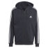 Фото #3 товара Толстовка Adidas Essentials Fleece 3 полосы Full Zip
