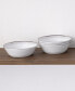 Фото #12 товара Silver Colonnade 4 Piece Soup Bowl Set, Service for 4
