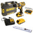 Dewalt Akku-Schlagbohrschrauber 18V DCD795D 2x2 + GT Meterstab & Bit-Set DT7969