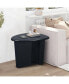 Фото #4 товара Tapered Tabletop Side Table(Black)