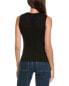 Фото #2 товара Minnie Rose Pointelle Crop Cashmere-Blend Tank Women's