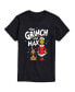 Фото #1 товара Men's Dr. Seuss The Grinch and Max Graphic T-shirt