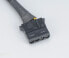 Фото #4 товара Akasa AK-CBPW02-30 - 0.3 m - Molex (4-pin) - Molex (4-pin) - Male - Female - Black