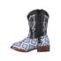 Фото #3 товара Roper Glitter Diamonds Geometric Square Toe Toddler Girls Multi Casual Boots 09