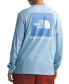 Фото #1 товара Men's Box NSE Standard-Fit Logo Graphic Long-Sleeve T-Shirt