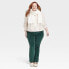 Women's Plus Size High-Rise Corduroy Flare Pants - Knox Rose Green 18W