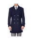 Фото #1 товара Brave man Men's Double Breasted Pea Coat Wool Blend Dress Pea coat