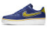 Фото #1 товара Кроссовки Nike Air Force 1 Low Sport NBA Deep Royal University Gold AJ7748-400