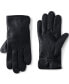 ფოტო #1 პროდუქტის Men's Cashmere Lined EZ Touch Leather Glove