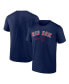 Men's Rafael Devers Navy Boston Red Sox Player Name and Number T-shirt Синий, S - фото #2