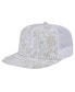 ფოტო #1 პროდუქტის Men's White Detroit Tigers Logo Dunes A-Frame Trucker 9FIFTY Snapback Hat