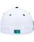 Фото #2 товара Men's White, Black Colorado Rockies 25th Anniversary Primary Eye 59FIFTY Fitted Hat