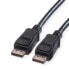 VALUE DisplayPort Cable - DP-DP - M/M 5 m - 5 m - DisplayPort - DisplayPort - Black - Male/Male