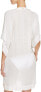 ViX 262942 Women's Solid Off White Michele Tunic Swim Cover Up Size Large