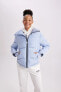 Фото #30 товара Fit Su Itici Regular Fit Puffer Şişme Mont Z1438az24sp