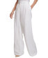 Фото #1 товара Women's Linen Blend Wide-Leg Pants