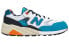 Фото #2 товара New Balance NB 580 低帮 跑步鞋 男女同款 蓝白 / Кроссовки New Balance MRT580HA NB 580