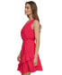 Women's Sleeveless Smocked-Waist A-Line Dress