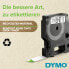 Dymo D1 Schriftband 6 mm x 7 m schwarz auf weiß 43613 - Labels - A1