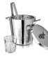 Фото #2 товара Signature Collection by Double Wall Stainless Steel Ice Bucket with Tong