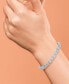 ფოტო #2 პროდუქტის Diamond Heart Link Bracelet (1 ct. t.w.) in 10k White Gold