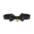 Фото #2 товара Collar with Bow and Bell 36 cm Size L Black