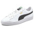 Puma Basket Classic Xxi Lace Up Mens White Sneakers Casual Shoes 37492302