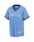 Фото #4 товара Men's George Brett Light Blue Kansas City Royals Road Cooperstown Collection Player Jersey