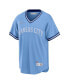 ფოტო #4 პროდუქტის Men's George Brett Light Blue Kansas City Royals Road Cooperstown Collection Player Jersey