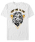 Фото #1 товара Disney Men's The Lion King Live Action Scar Long Live the King, Short Sleeve T-Shirt
