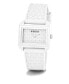Women's Analog White Silicone Watch 32mm