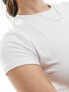 Фото #7 товара Hollister seamless baby t-shirt in white