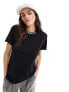 Фото #1 товара The North Face Zumu logo t-shirt in off black