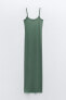 Long polyamide dress