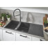 Фото #2 товара Grohe Composite -Waschbecken mit Abfluss K500 1160 x 500 mm Grau Granit 31647at0