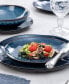 Фото #7 товара Samara 12 Piece Stoneware Dinnerware Set, Service for 4