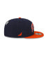 Фото #6 товара Men's X Staple Navy, Orange Chicago Bears Pigeon 9Fifty Snapback Hat