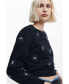 Фото #5 товара Women's Jewel flower sweatshirt