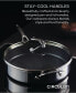 Фото #10 товара SteelShield C-Series Tri-Ply Clad Nonstick Saute Pan with Lid and Helper Handle, 5-Quart, Silver
