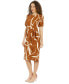 ფოტო #3 პროდუქტის Petite Balloon-Sleeve Sarong Dress