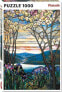 Piatnik Puzzle - 1000 Tiffany, Magnolie i Irysy PIATNIK