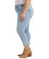 Фото #3 товара Plus Size Carter Mid Rise Girlfriend Jeans
