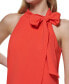 Bow-Neck Halter Dress