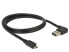 Фото #1 товара Delock 85165 - 1 m - USB A - Micro-USB B - USB 2.0 - Black