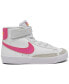 Фото #6 товара Little Girls' Blazer Mid '77 Fastening Strap Casual Sneakers from Finish Line