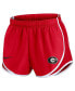 Women's Red Georgia Bulldogs Primetime Tempo Performance Shorts