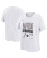 ფოტო #1 პროდუქტის Big Boys and Girls White Las Vegas Aces 2023 WNBA Finals Champions Authentic Parade T-shirt
